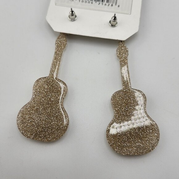 NWT‎ Alter'd State Lucite Giutar Dangle Earrings - Picture 4 of 4